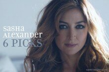 6 Picks with Sasha Alexander