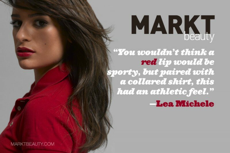 Lea Michele Red